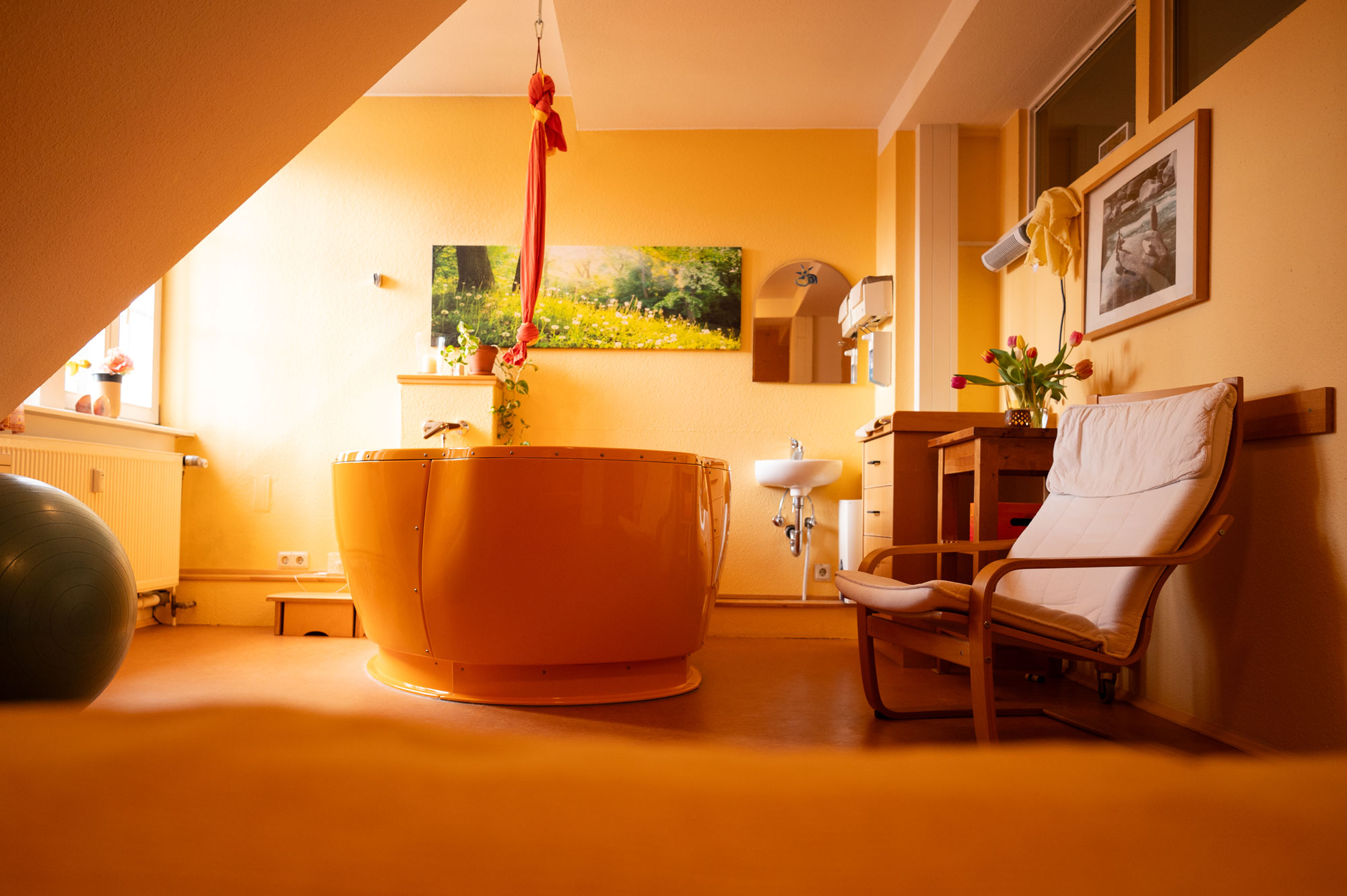Geburtszimmer Geburtshaus Marburg